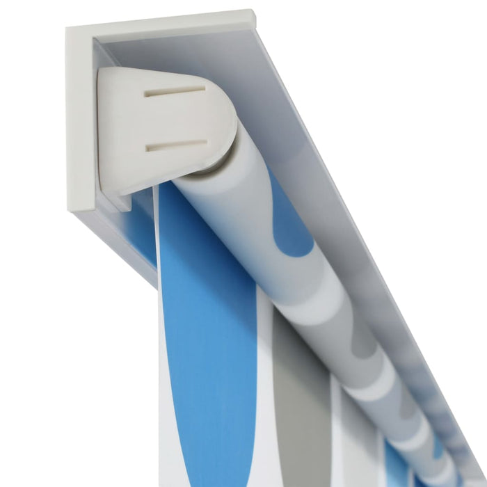 Roletă perdea de duș 80x240 cm Model cercuri - WALTI WALTI