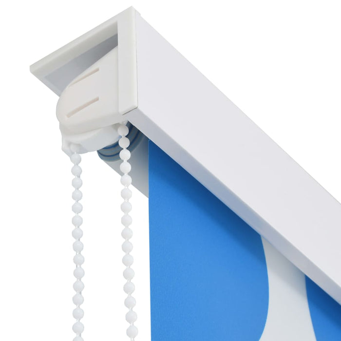 Jaluzea roletă de duș, model cu cercuri, 100x240 cm - WALTI WALTI