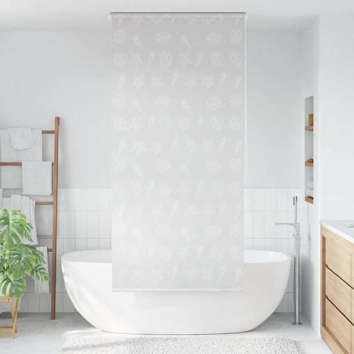 Roletă perdea de duș 100x240 cm Model stea de mare - WALTI WALTI