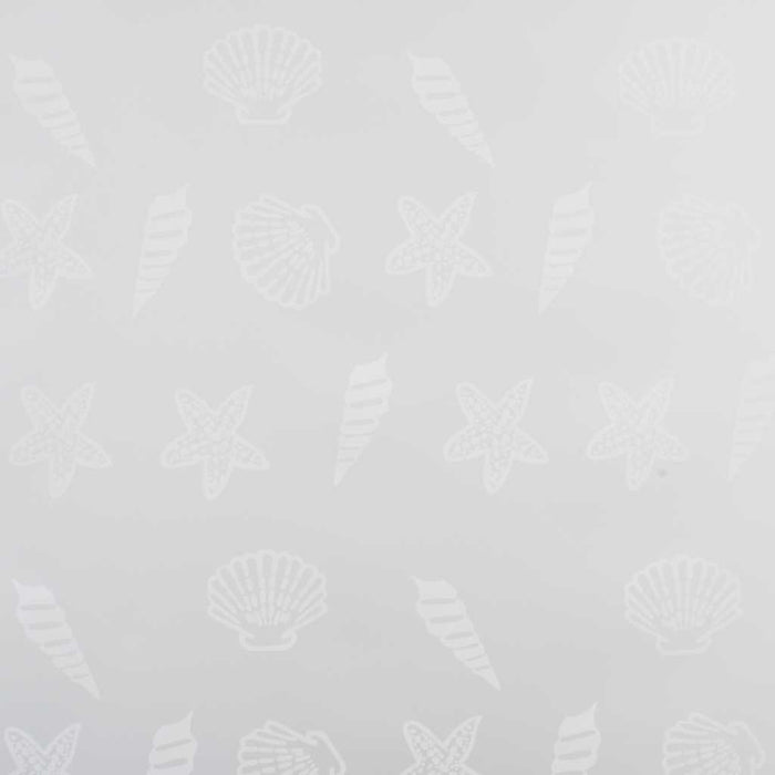 Jaluzea roletă de duș, model stele de mare, 160x240 cm - WALTI WALTI