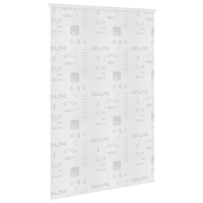 Roletă perdea de duș 160x240 cm Imprimeu Splash - WALTI WALTI
