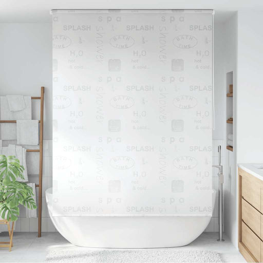 Roletă perdea de duș 160x240 cm Imprimeu Splash - WALTI WALTI