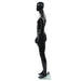 Corp manechin masculin, suport din sticlă, negru lucios, 185 cm - WALTI WALTI