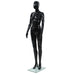 Corp manechin feminin, suport din sticlă, negru lucios, 175 cm - WALTI WALTI
