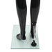 Corp manechin feminin, suport din sticlă, negru lucios, 175 cm - WALTI WALTI