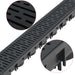 Canale de drenaj, 3 buc, plastic, 3 m - WALTI WALTI