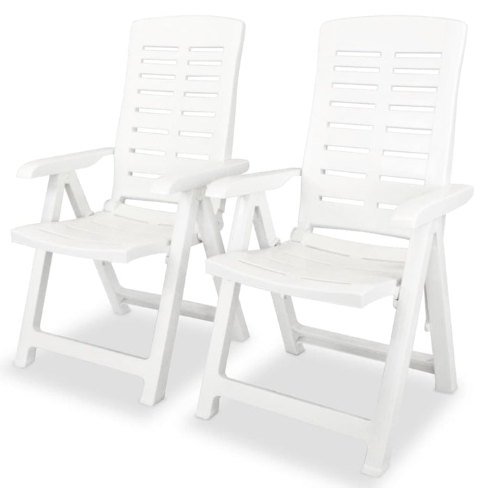 Set mobilier bistro, 3 piese, alb, plastic - WALTI WALTI