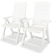 Set mobilier bistro, 3 piese, alb, plastic - WALTI WALTI