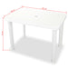 Set mobilier bistro, 3 piese, alb, plastic - WALTI WALTI