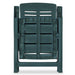 Set mobilier bistro, 3 piese, verde, plastic - WALTI WALTI
