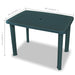 Set mobilier bistro, 3 piese, verde, plastic - WALTI WALTI