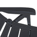 Set mobilier bistro, 3 piese, antracit, plastic - WALTI WALTI