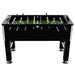 Masă de fotbal, negru, 140 x 74,5 x 87,5 cm, oțel, 60 kg - WALTI WALTI