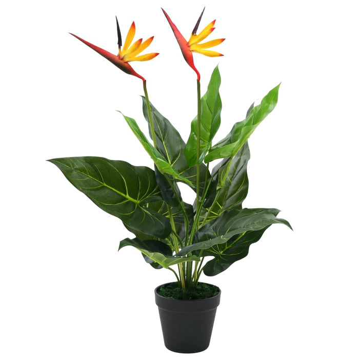 Plantă artificială Strelitzia Reginae Pasărea paradisului 66 cm - WALTI WALTI