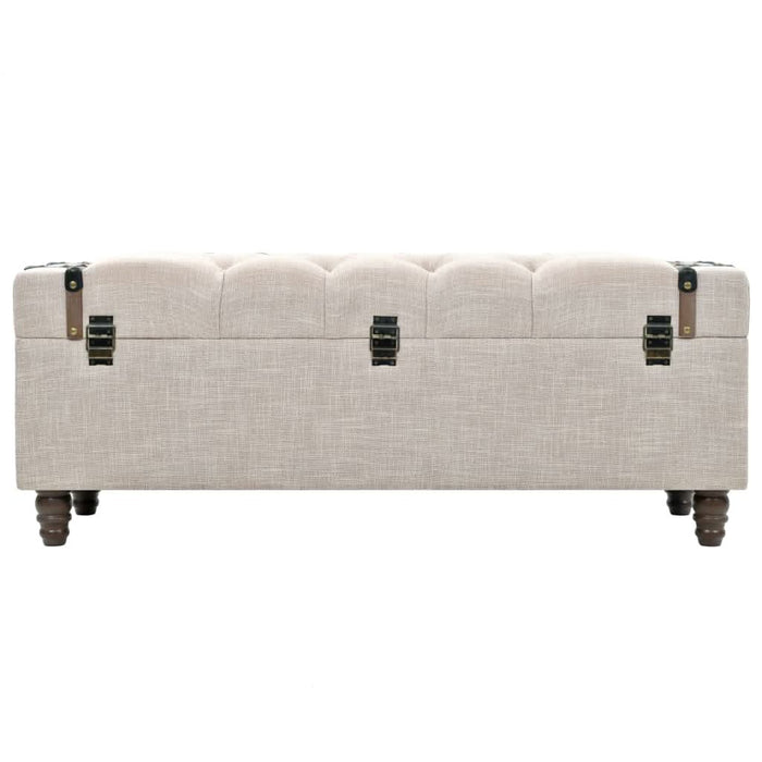 Set bancă depozitare 3 buc, lemn masiv și oțel, 112x37x45 cm - WALTI WALTI