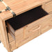 Dulap cu sertare, lemn masiv de brad, 91 x 35 x 73 cm - WALTI WALTI