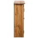 Dulap de perete de baie, 42x23x70 cm, lemn masiv pin - WALTI WALTI