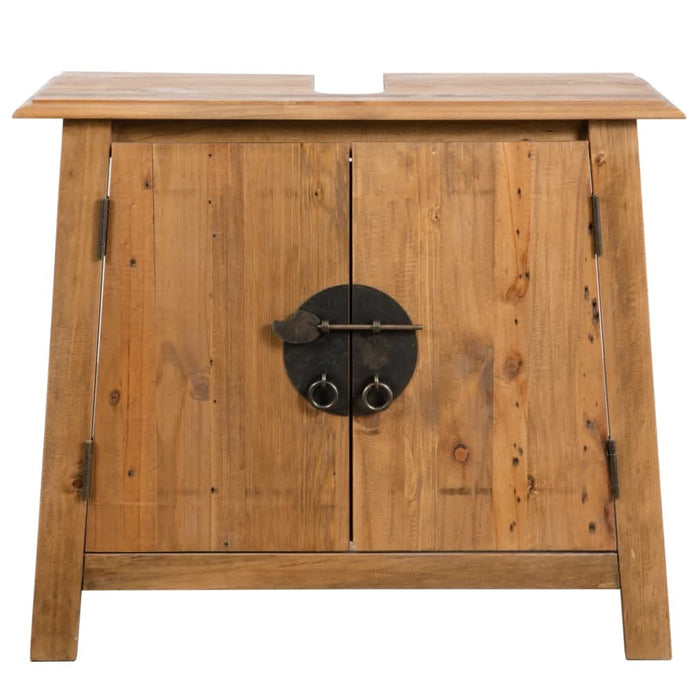Set mobilier de baie, lemn masiv de pin - WALTI WALTI