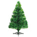 Brad de Crăciun artificial cu fibră optică, verde, 64 cm - WALTI WALTI
