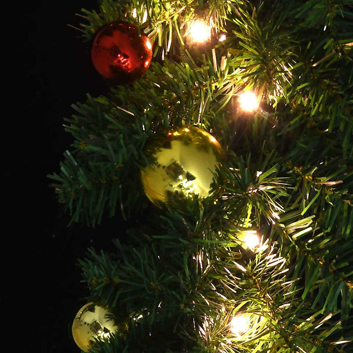 Ghirlandă de Crăciun decorată cu globuri și lumini LED, 5 m WALTI