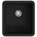 Chiuvetă de bucătărie din granit cu o cuvă, negru - WALTI WALTI