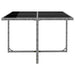Set mobilier de exterior cu perne, 5 piese, gri, poliratan - WALTI WALTI