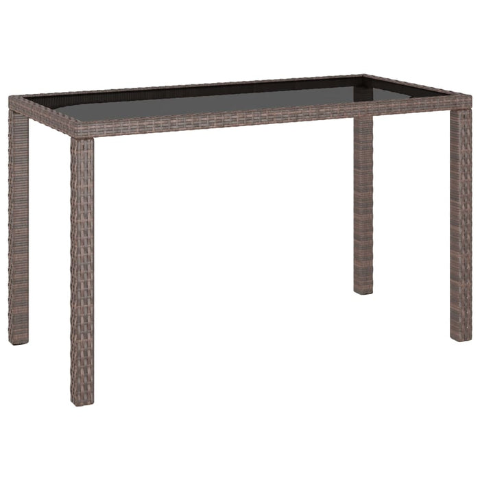 Set mobilier de exterior cu perne, 6 piese, maro, poliratan - WALTI WALTI