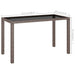 Set mobilier de exterior cu perne, 6 piese, maro, poliratan - WALTI WALTI