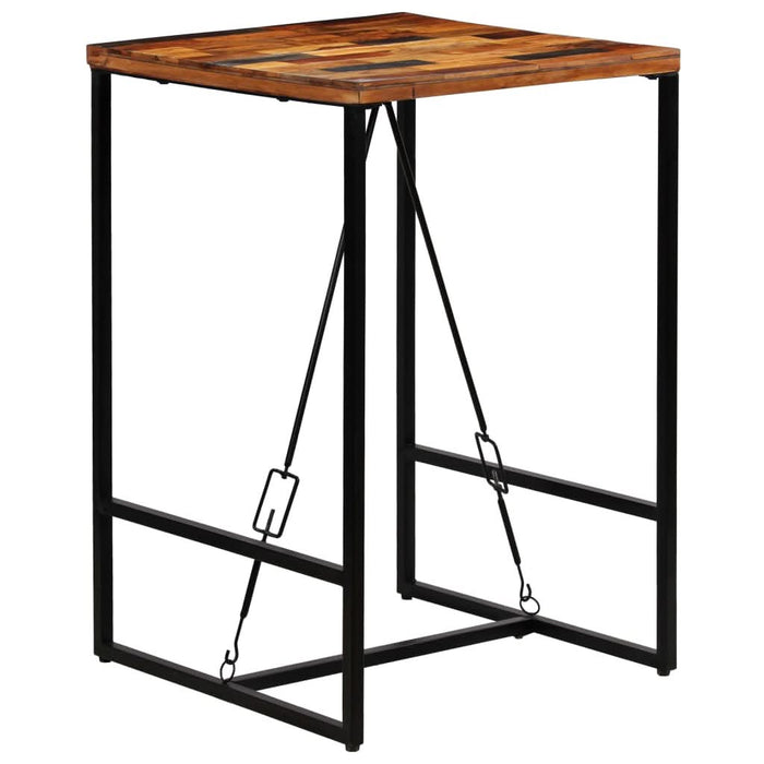 Masă de bar, 70 x 70 x 106 cm, lemn masiv reciclat - WALTI WALTI