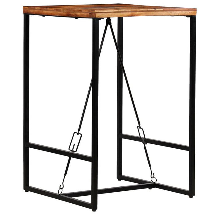 Masă de bar, 70 x 70 x 106 cm, lemn masiv reciclat - WALTI WALTI
