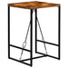 Masă de bar, 70 x 70 x 106 cm, lemn masiv reciclat - WALTI WALTI