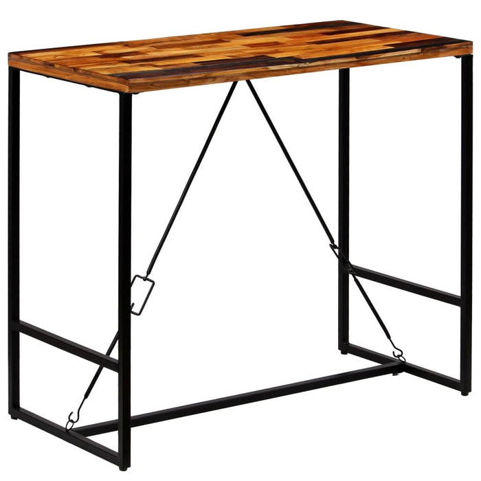 Masă de bar, 120 x 60 x 106 cm, lemn masiv reciclat - WALTI WALTI