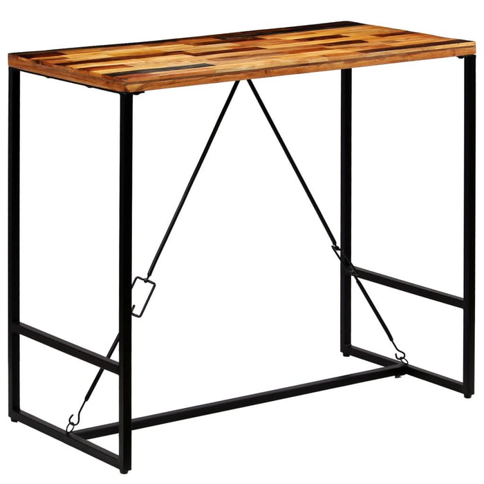 Masă de bar, 120 x 60 x 106 cm, lemn masiv reciclat - WALTI WALTI