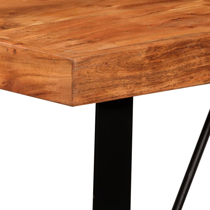 Set mobilier bar, 5 piese, lemn masiv acacia și lemn reciclat - WALTI WALTI