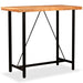 Set mobilier bar, 5 piese, lemn masiv acacia și lemn reciclat - WALTI WALTI