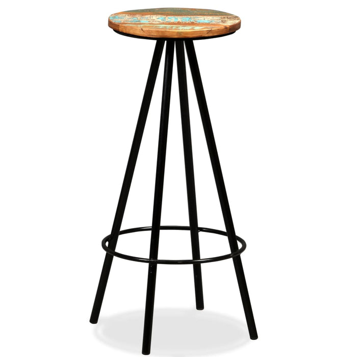 Set mobilier bar, 5 piese, lemn masiv acacia și lemn reciclat - WALTI WALTI