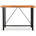 Set mobilier bar, 7 piese, lemn masiv acacia și lemn reciclat - WALTI WALTI