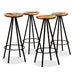 Set mobilier de bar, 5 piese, lemn masiv reciclat - WALTI WALTI