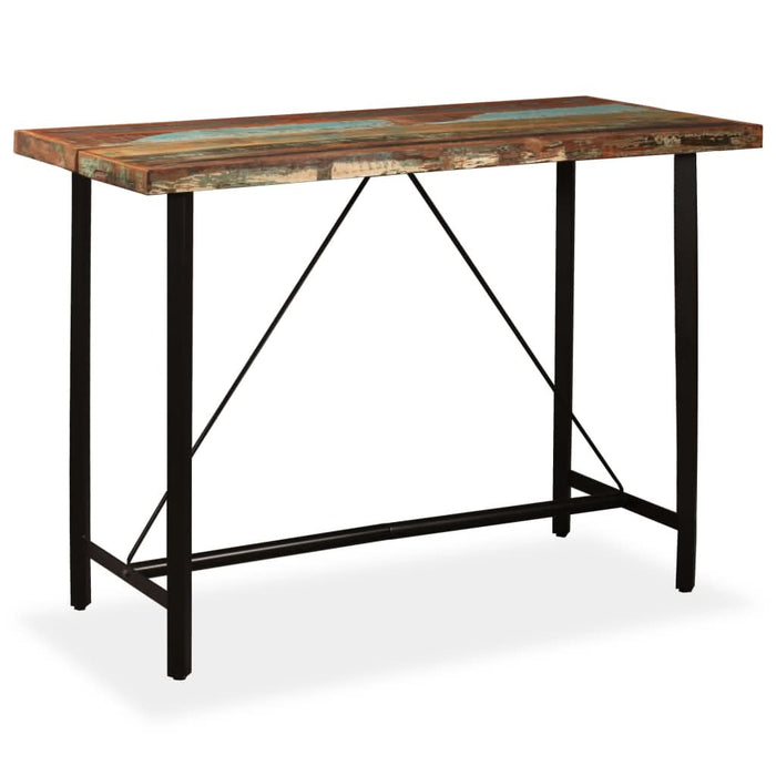 Set mobilier de bar, 7 piese, lemn masiv reciclat - WALTI WALTI