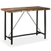 Set mobilier de bar, 7 piese, lemn masiv reciclat - WALTI WALTI