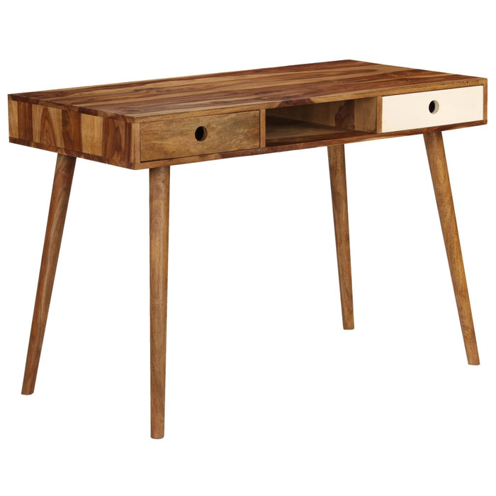 Birou 110x55x76 cm, lemn masiv de acacia - WALTI WALTI