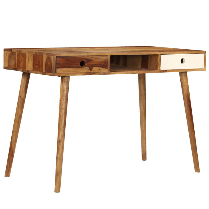 Birou 110x55x76 cm, lemn masiv de acacia - WALTI WALTI