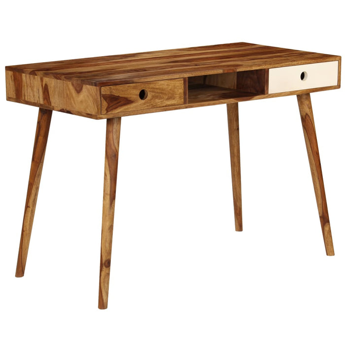 Birou 110x55x76 cm, lemn masiv de acacia - WALTI WALTI