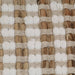 Set covoraș de baie lucrat manual, natural și alb, iută textil - WALTI WALTI