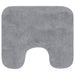 Set covorașe baie, 3 piese, gri, material textil - WALTI WALTI