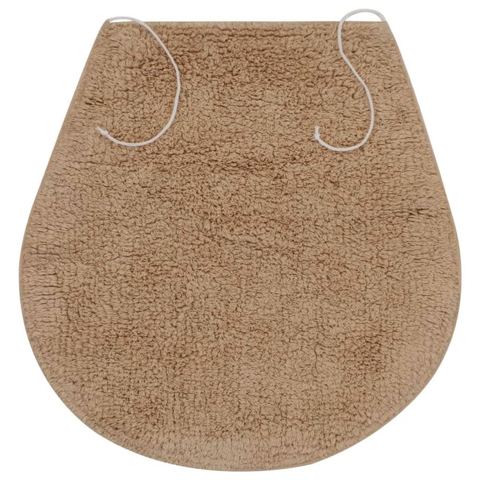 Set covorașe baie, 3 piese, bej, textil - WALTI WALTI