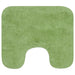 Set covorașe baie, 3 piese, verde, textil - WALTI WALTI