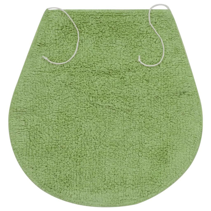 Set covorașe baie, 3 piese, verde, textil - WALTI WALTI