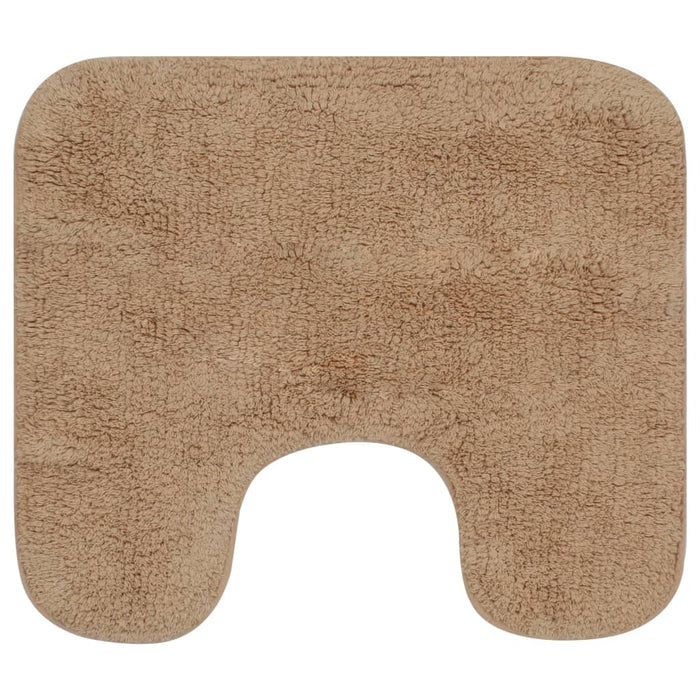 Set covorașe baie, 2 buc., textil, bej - WALTI WALTI