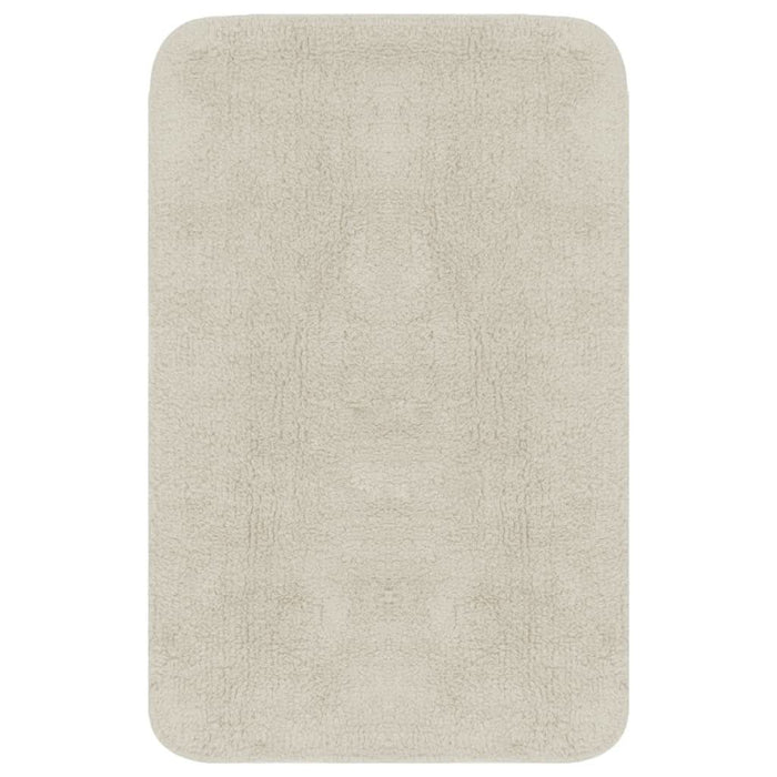 Set covorașe baie, 2 piese, alb, textil - WALTI WALTI